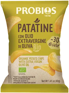 Patatine all'olio extra vergine di oliva BIO, 40 g