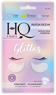 Patch occhi in hydrogel Glitter illuminanti, 4 pz