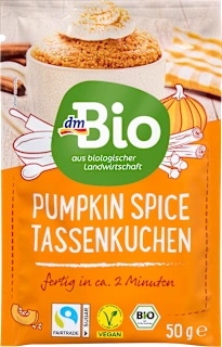 Preparato Bio per torta di zucca in tazza, 50 g