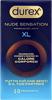 Preservativi NUDE SENSATION XL, 10 pz