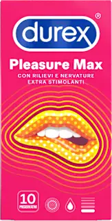 Preservativi Pleasuremax, 10 pz