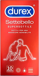 Preservativi Settebello Supersottili, 10 pz