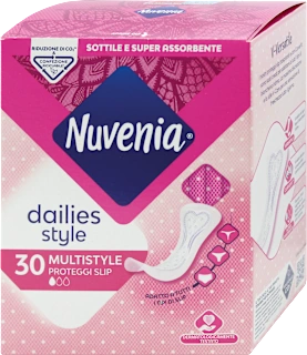 Proteggi slip dailies style multistyle ripiegati, 30 pz