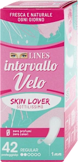 Proteggislip intervallo Velo SKIN LOVER sottilissimi Regular distesi, 42 pz