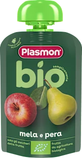 Purea di frutta-mela e pera BIO, 100 g