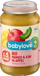 Purea di mela, mango e kiwi, 5 mesi+, 190 g