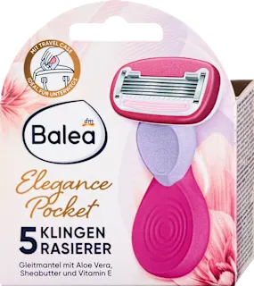 Rasoio 5 lame Elegance Pocket, 1 pz