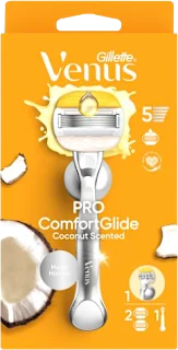 Rasoio da donna Venus Comfortglide Coconut + 2 lamette, 1 pz