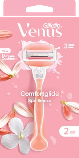 Rasoio da donna Venus Comfortglide Spa Breeze + 2 lamette, 1 pz