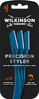 Rasoio per sopracciglia e basette Essential Precision Styler, 3 pz