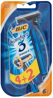 Rasoio usa e getta Comfort 3 Pivot, 6 pz