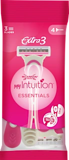 Rasoio usa e getta Intuition Essentials, 4 pz