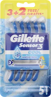 Rasoio usa e getta Sensor3 Cool, 5 pz