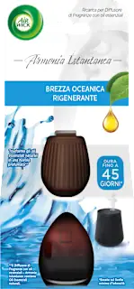 Ricarica per diffusore di oli essenziali brezza oceanica, 20 ml