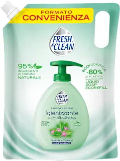 Ricarica sapone liquido igienizzante, 1 l