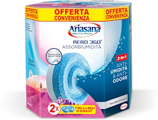 Ricariche tab alla lavanda per Aero 360° Assorbiumidità, 2 pz