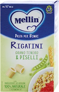 Rigatini di grano tenero e piselli, 280 g