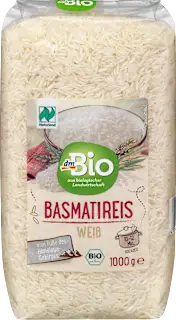 Riso Basmati bianco, 1.000 g