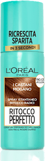 Ritocco Perfetto Spray Istantaneo Castano Mogano, 75 ml