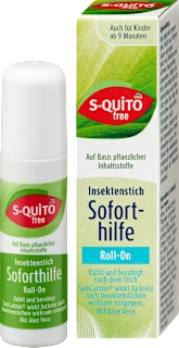 S-quito free roll-on per la cura della pelle dopo punture di insetti, 15 ml