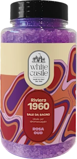 Sali da bagno Riviera 1960 Rosa e oud, 550 g