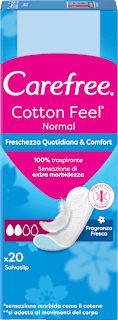 Salvaslip Cotton Feel Normal Fresca Fragranza, 20 pz