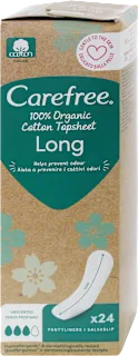 Salvaslip Organic Cotton Long distesi, 24 pz