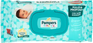 Salviette Baby-dry fresh, 70 pz