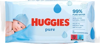 Salviette detergenti baby pure, 56 pz