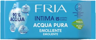 Salviette intime emollienti, 15 pz
