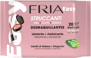 Salviette struccanti EASY delicate, 20 pz