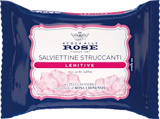 Salviette struccanti lenitive per pelli sensibili, 20 pz