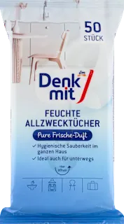 Salviette umidificate multiuso, 50 pz