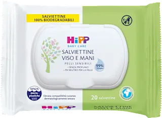 Salviettine viso e mani, 20 pz