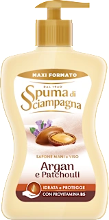 Sapone liquido Argan e Patchouli, 430 ml
