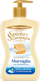Sapone liquido Marsiglia con antibatterico, 430 ml