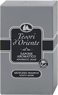 Sapone solido aromatico al muschio bianco, 150 g