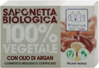 Sapone solido biologico con olio di argan, 125 g