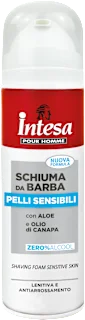 Schiuma da barba pelli sensibili, 300 ml
