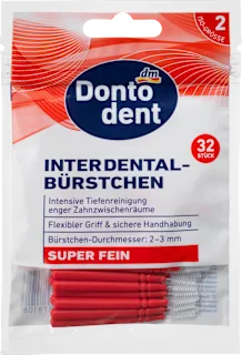 Scovolini interdentali super sottili, 32 pz