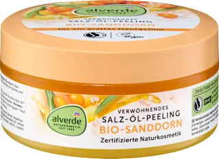 Scrub corpo all'olivello spinoso bio, 250 ml