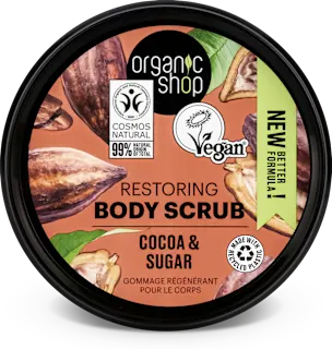 Scrub corpo esfoliante - cioccolato belga, 250 ml