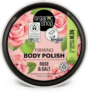 Scrub corpo levigante - rosa perlata, 250 ml
