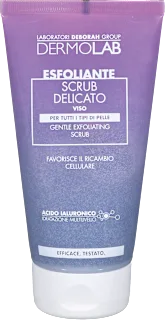 Scrub delicato esfoliante viso con acido ialuronico, 150 ml