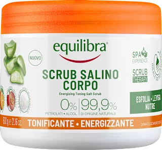 Scrub salino tonificante energizzante, 600 g