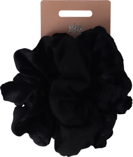 Scrunchie neri, 3 pz
