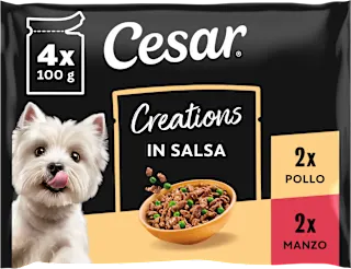 Selezione in salsa cibo umido per cani adulti, 400 g