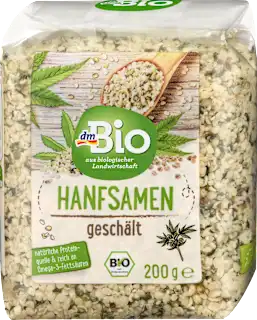 Semi di canapa decorticati bio, 200 g