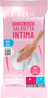 Senior Salviette per l'igiene intima, 60 pz