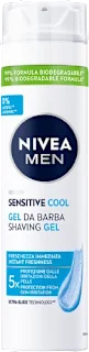 Sensitive cool gel da rasatura, 200 ml